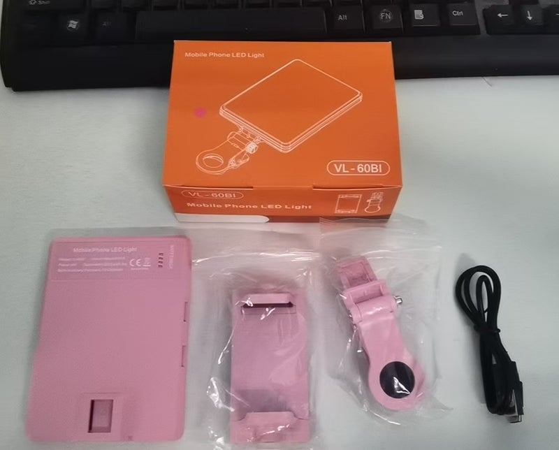 Popular mobile phone photography fill light, live streaming pocket light, desktop video conferencing portable fill light